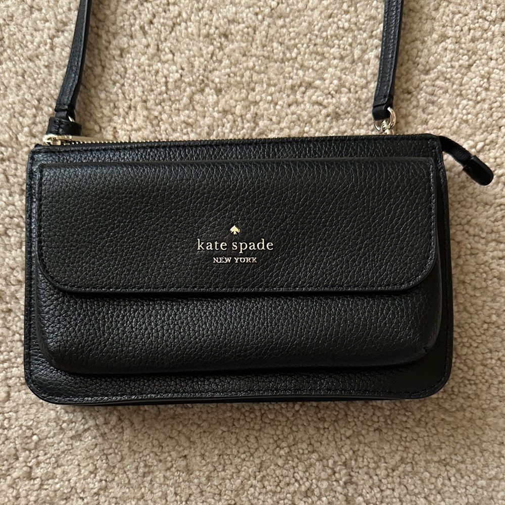 Kate Spade Elegant Black Crossbody Bag
